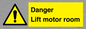 WV7881: Danger Lift motor room