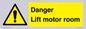 WV7881: Danger Lift motor room