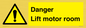 WV7881: Danger Lift motor room