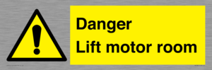 WV7881: Danger Lift motor room
