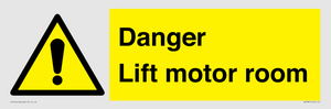 WV7881: Danger Lift motor room