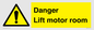WV7881: Danger Lift motor room