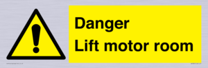 WV7881: Danger Lift motor room