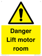 WV7881: Danger Lift motor room
