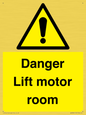 WV7881: Danger Lift motor room