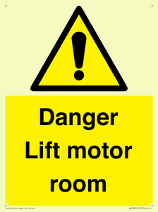 WV7881: Danger Lift motor room