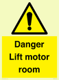 WV7881: Danger Lift motor room