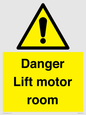 WV7881: Danger Lift motor room
