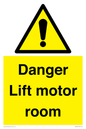 WV7881: Danger Lift motor room
