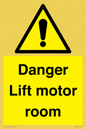 WV7881: Danger Lift motor room