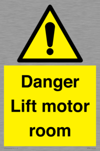 WV7881: Danger Lift motor room