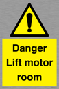 WV7881: Danger Lift motor room