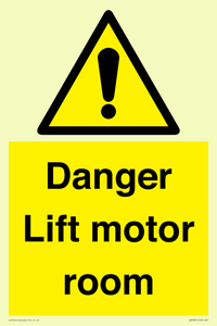 WV7881: Danger Lift motor room