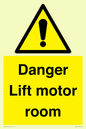 WV7881: Danger Lift motor room