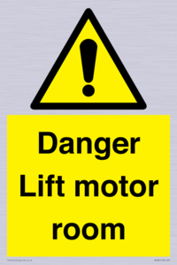 WV7881: Danger Lift motor room