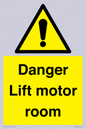 WV7881: Danger Lift motor room