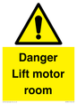 WV7881: Danger Lift motor room