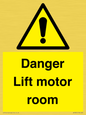 WV7881: Danger Lift motor room