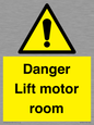 WV7881: Danger Lift motor room