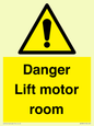 WV7881: Danger Lift motor room