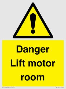 WV7881: Danger Lift motor room