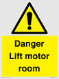 WV7881: Danger Lift motor room