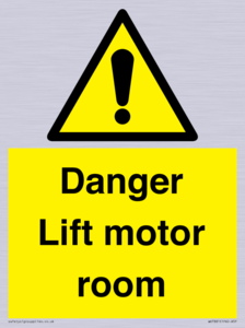 WV7881: Danger Lift motor room