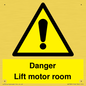 WV7881: Danger Lift motor room