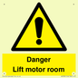WV7881: Danger Lift motor room