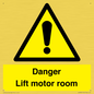 WV7881: Danger Lift motor room