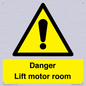 WV7881: Danger Lift motor room