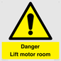 WV7881: Danger Lift motor room