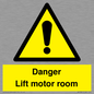 WV7881: Danger Lift motor room