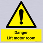 WV7881: Danger Lift motor room