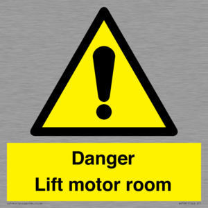 WV7881: Danger Lift motor room