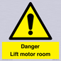 WV7881: Danger Lift motor room