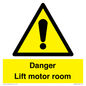WV7881: Danger Lift motor room