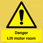 WV7881: Danger Lift motor room