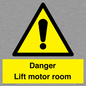 WV7881: Danger Lift motor room