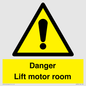 WV7881: Danger Lift motor room