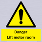 WV7881: Danger Lift motor room