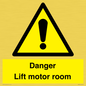 WV7881: Danger Lift motor room