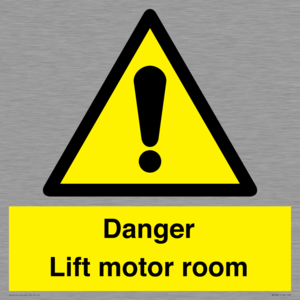 WV7881: Danger Lift motor room