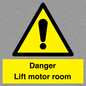 WV7881: Danger Lift motor room