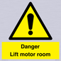 WV7881: Danger Lift motor room