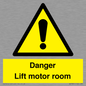 WV7881: Danger Lift motor room