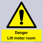 WV7881: Danger Lift motor room