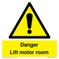 WV7881: Danger Lift motor room