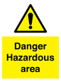 WV7893: Danger Hazardous area