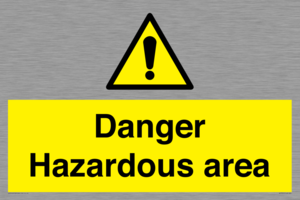 WV7893: Danger Hazardous area